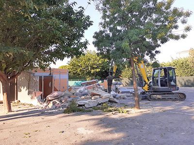 Réhabilitation de l’aire d’accueil des gens du voyage de L’Isle sur la Sorgue, les travaux ont débuté