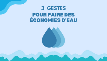 Journée mondiale de l'eau : 3 gestes simples pour réduire notre consommation