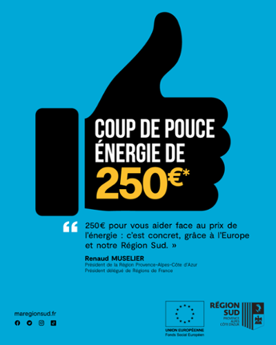 Coup de pouce énergie de 250 €
