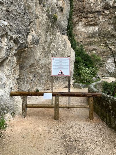 Limitation de l’accès au gouffre de Fontaine-de-Vaucluse pour la sécurité des visiteurs