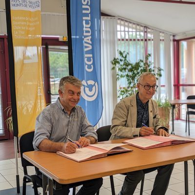 La CCI de Vaucluse et la communauté de communes renforcent leur collaboration au service des entreprises du territoire